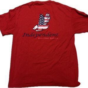 Jerzees Red Men's Short Sleeve Tee